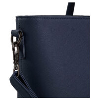 Daniel Ray DR18.1619.10 Laptopshopper, Handtasche, 15L, navy, 31x43x14,5cm, großes Fach, robust, modisch