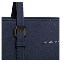 Daniel Ray DR18.1619.10 Laptopshopper, Handtasche, 15L, navy, 31x43x14,5cm, großes Fach, robust, modisch