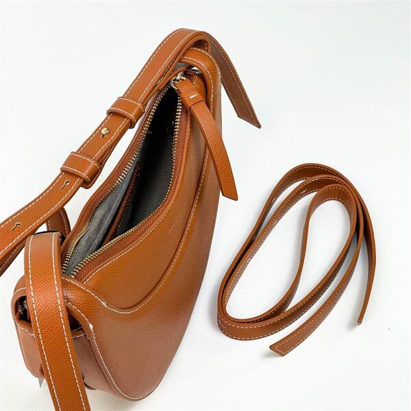 Polène Numéro Dix shoulder bag, Camel Edition, smooth leather, elegant design, without original packaging