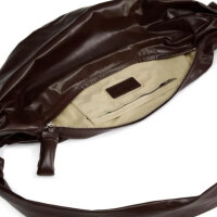Lemaire Croissant Bag, medium size, shoulder bag, leather, crescent-shaped, magnetic closure, adjustable strap