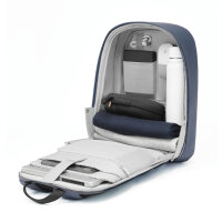XD DESIGN Bobby Edge Navy, P706.2505 X, Anti-theft backpack, USB port, water-repellent, 16L, laptop compartment