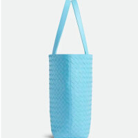 Bottega Veneta small Intrecciato tote bag, calfskin/polypropylene, classic, without original packaging, elegant look