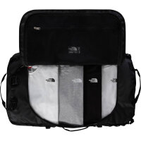 The North Face Base Camp Duffel XXL travel bag, detachable shoulder straps, robust, 48x80x48cm, TNF Black/White