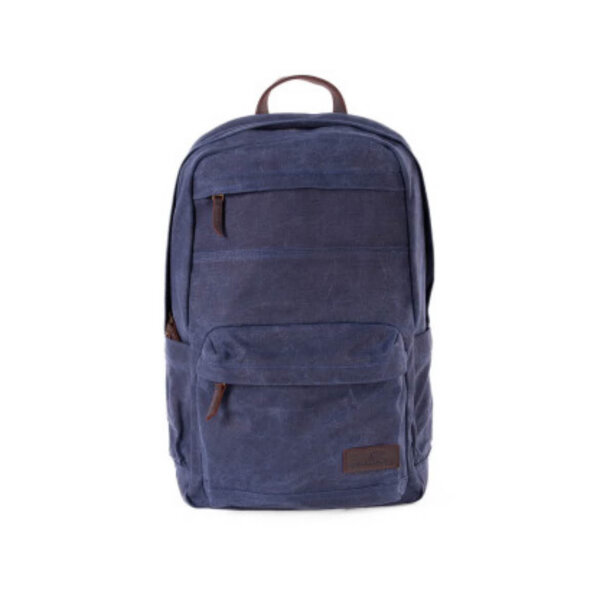Alaskan Maker CARTER Backpack 17L, Navy Blue, Robust Daypack, Water-Repellent, 31x45x12cm