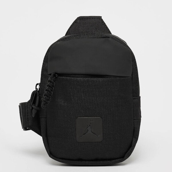 Jordan JAM Franchise Hip Bag, shoulder bag, polyester, black, adjustable strap, main compartment with zipper, sporty