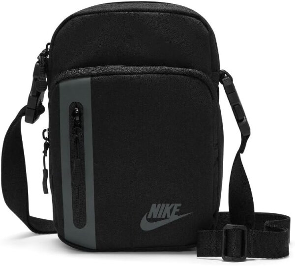 Nike Tech Crossbody Bag DN2557-010, 4L, Herren Umhängetasche, schwarz, Polyester, 25x15x10cm, leicht & kompakt