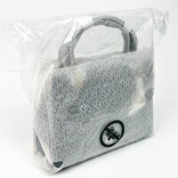 Michael Kors Susan Medium Shoulder Bag, Checkered Leather, Black, Elegant Tote, Spike Design, Spacious