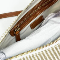 Tommy Hilfiger AW0AW17177 Sling Bag, handbag, beige, detachable & adjustable handle, premium beach style