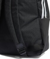 Adidas Classic 3S Unisex Backpack, sporty daypack, 3-Stripes design, padded shoulder straps, robust, versatile