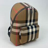 Burberry Damen Rucksack, Check Canvas & Leder,...