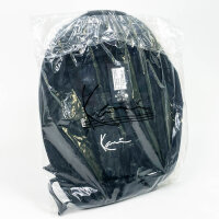 Karl Kani Signature Essential Backpack, 100% Polyester, Black, spacious, adjustable straps, stylish, robust