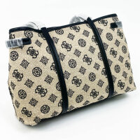 Guess BEYZA GIRLFRIEND TOTE Womens Handbag, black, logo...