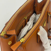 Prada Galleria handbag, leather orange, 28x20x12 cm, elegant classic, without original packaging, stylish & spacious