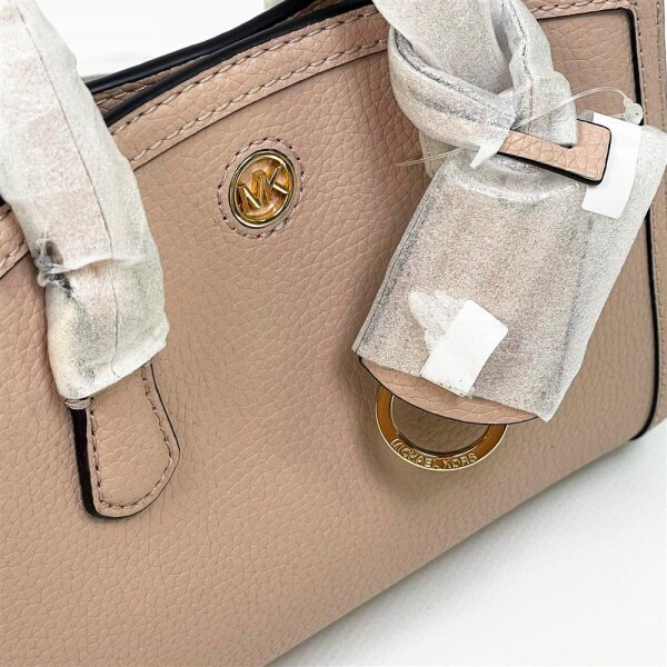 Michael Kors Chantal Extra-Small Messenger Handbag, pebbled leather, without original packaging, compact, elegant, shoulder strap