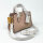 Michael Kors Chantal Extra-Small Messenger Handbag, pebbled leather, without original packaging, compact, elegant, shoulder strap
