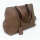 Agnona Cara handbag, leather, brown, elegant design, spacious, without original packaging