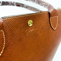 Longchamp Épure XL Shopper, leather, brown, embossed logo, spacious, elegant shopping bag