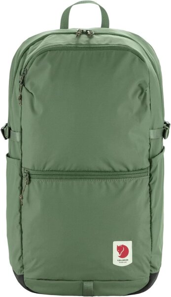 Fjällräven High Coast Unisex Backpack, Model F23200330, green, lightweight daypack, water-repellent, 20L volume