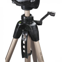 Hama Kamerastativ Star 62, höhenverstellbar 64-160 cm, leicht, stabil, ideal für Foto & Video, 3-Wege-Kopf