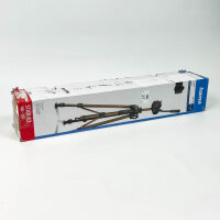 Hama Kamerastativ Star 62, höhenverstellbar 64-160 cm, leicht, stabil, ideal für Foto & Video, 3-Wege-Kopf