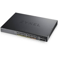ZyXEL XGS2220-30HP Switch, 26x Gigabit RJ-45, 4x SFP+, Managed, 400W PoE++, Stackfähig