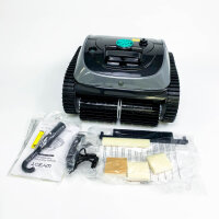 WYBOT C1 pool robot, battery-powered, intelligent route planning, fully automatic, cleans floor/walls/waterline, 150 min runtime, 150m²