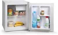 DOMO DO906K/03 Mini Fridge, 41L, white, energy class E, compact, quiet, ideal for office & bedroom