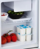 DOMO DO906K/03 Mini Fridge, 41L, white, energy class E, compact, quiet, ideal for office & bedroom