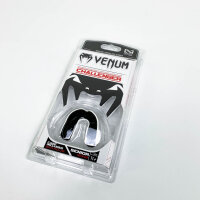 Venum Challenger Mouthguard White/Black, Tooth Protection, Ergonomic, Shock-Absorbing, incl. Storage Box