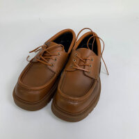 Bottega Veneta Herren Boots Gr.41, Modell Haddock, Schnürschuhe, Leder, robust, modisch, hochwertig