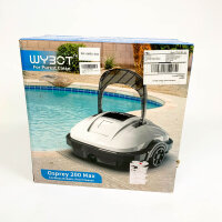 WYBOT Pool Robot Battery, Pool Cleaner, 100 Min Runtime, Auto-Parking, Strong Suction Power, 2 Water Inlets, for Above Ground/Inground Pools