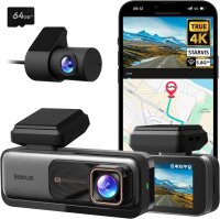 BOTSLAB 4K Dual Dashcam, Autokamera vorne & hinten,...