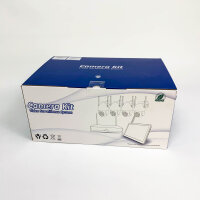 Jennov 5MP WLAN Überwachungskamera Set, 4x 360° PTZ, 10" Monitor, 2-Wege-Audio, Farbnachtsicht, 1TB HDD, Auto-Tracking