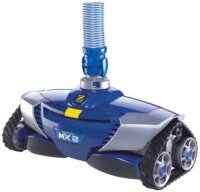 Zodiac MX8 pool cleaner, hydraulic, W70668, for floor & walls, tracked drive, suitable for pools up to 12x6m