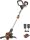 WORX WG163E.1 Cordless Grass Trimmer 20V, 30cm Cutting Width, incl. Battery, Charger, Spool, Edge Cutting Wheel, Safety Guard