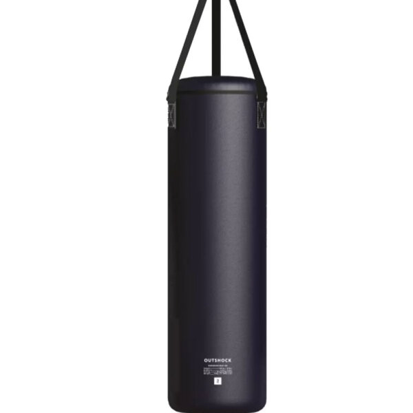 OUTSHOCK PB120 punching bag, 20 kg, 100-120 cm, dark blue, fabric filling, robust, ideal for boxing training