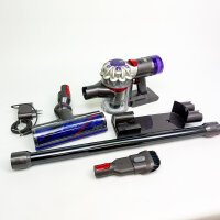 Dyson V8 Cyclone vacuum cleaner, cordless, 150 AW, 60 min runtime, motorized bar brush, anti-tangle, combination accessories