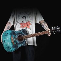 Lindo Fractal Apprentice 42C Acoustic Guitar, Beginner, Cutaway, incl. Bag, Modern Design, Warm Sound