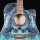 Lindo Fractal Apprentice 42C Acoustic Guitar, Beginner, Cutaway, incl. Bag, Modern Design, Warm Sound