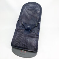 BabyBjörn Wippe Bliss Air Anthrazit, ergonomische Babywippe, atmungsaktives Mesh, verstellbar, ab Geburt bis 13 kg