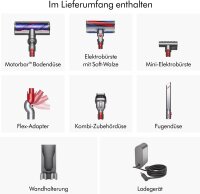 Dyson Cyclone V10 Absolute, kabelloser Staubsauger, starke Saugkraft, Nickel/Kupfer, vielseitig, für alle Böden