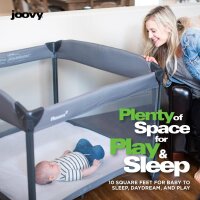 Joovy Room² portable playpen, almost 3 m² area,...
