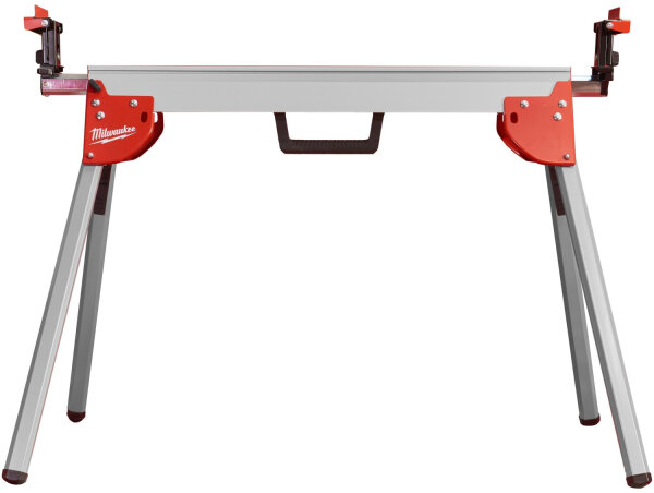 Milwaukee Arbeitstisch ausziehbar MSL 2000, mobiler Sägetisch, klappbar, höhenverstellbar, robust, für Baustellen