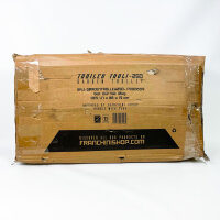 Garden equipment transport trailer, tipping load 250 kg, robust trailer, tippable, ideal for gardening work