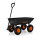 Garden equipment transport trailer, tipping load 250 kg, robust trailer, tippable, ideal for gardening work