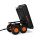 Garden equipment transport trailer, tipping load 250 kg, robust trailer, tippable, ideal for gardening work
