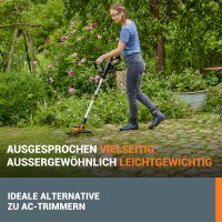 WORX WG163E.9 Rasentrimmer 20V, 2-in-1 Trimmen &...