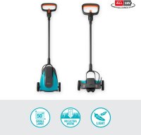 Gardena HandyMower 22/18V P4A Set, Akku-Handrasenmäher, 18V Akku, für 50m², verstellbare Schnitthöhe, kompakt