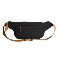 Alaskan Maker Sherpa waist bag, black, adjustable straps 88-131 cm, 30x16x4 cm, robust, versatile