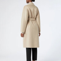 Marina Rinaldi Kaschmirmantel, Größe 52, haselnuss, Doppelgewebe, eleganter Damenmantel, luxuriös, weich, warm